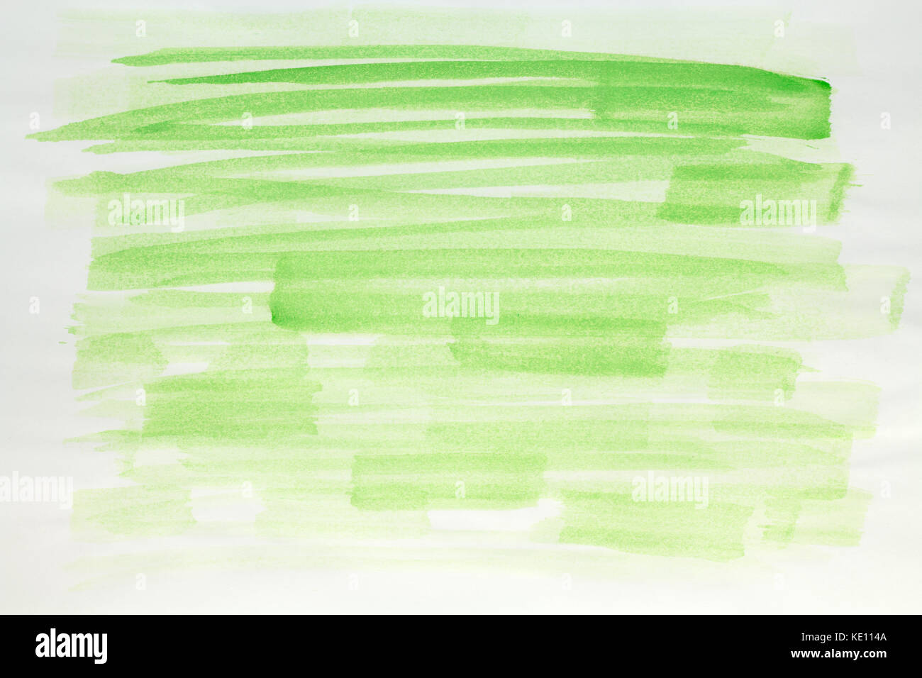 Turquoise et jaune art abstrait peinture Banque D'Images