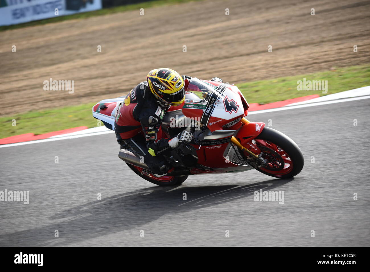 Réunion finale du british superbikes Banque D'Images