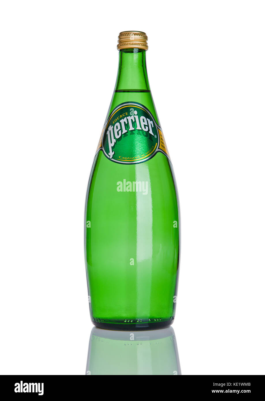 Londres Royaume Uni 06 Décembre 2016 Bouteille Deau