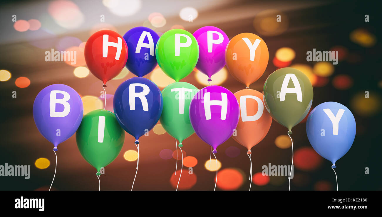 Joyeux Anniversaire Sur Ballons Colores Et Festifs Abstract Background 3d Illustration Photo Stock Alamy Joyeux Anniversaire Sur Ballons Colores Et Festifs Abstract Background 3d Illustration Photo Stock Alamy