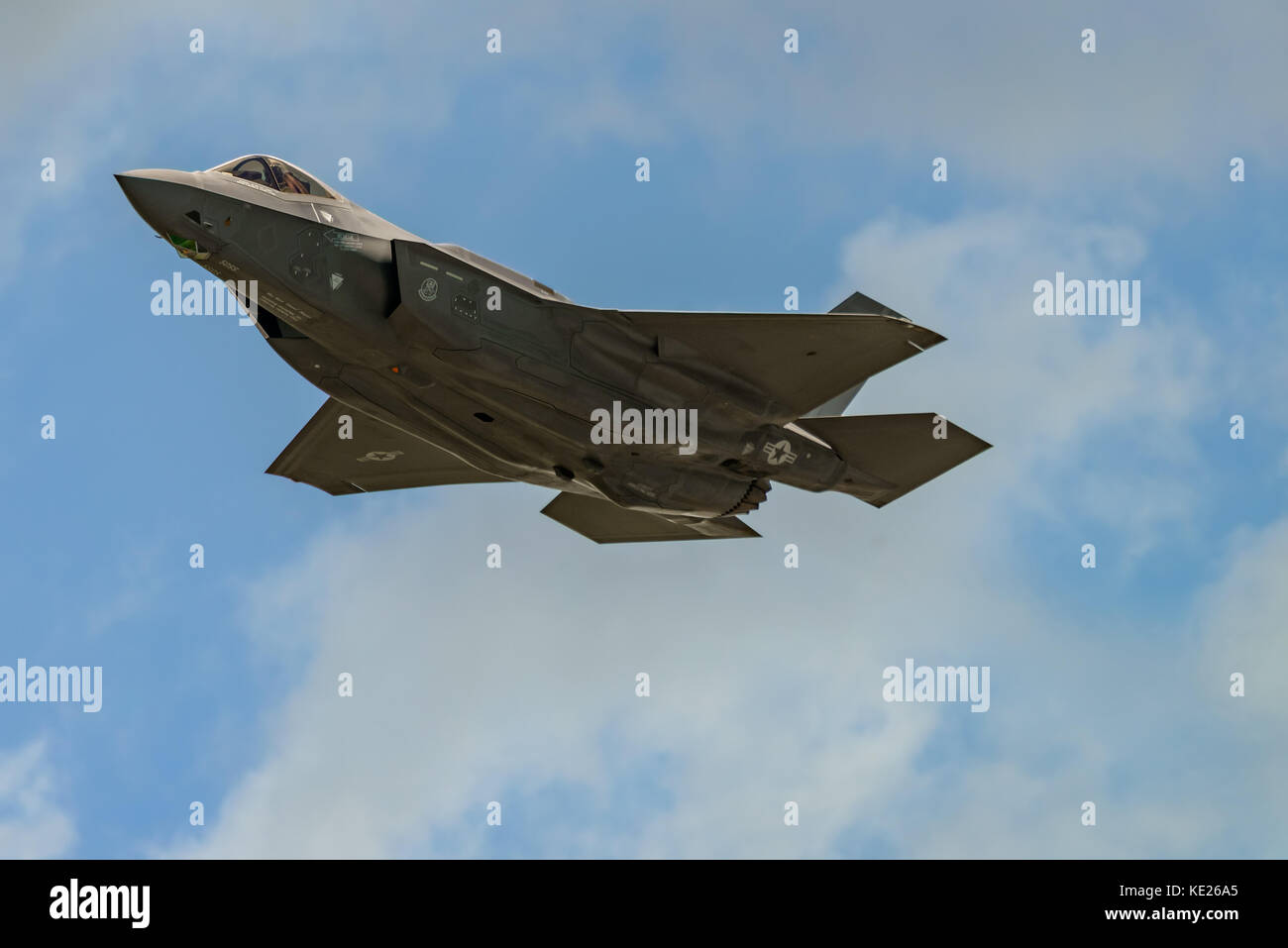New Windsor, ny - 2 juillet 2017 : le Lockheed Martin F-35 Lightning II à partir de l'aéroport international de stewart pendant le meeting aérien de new york. Banque D'Images