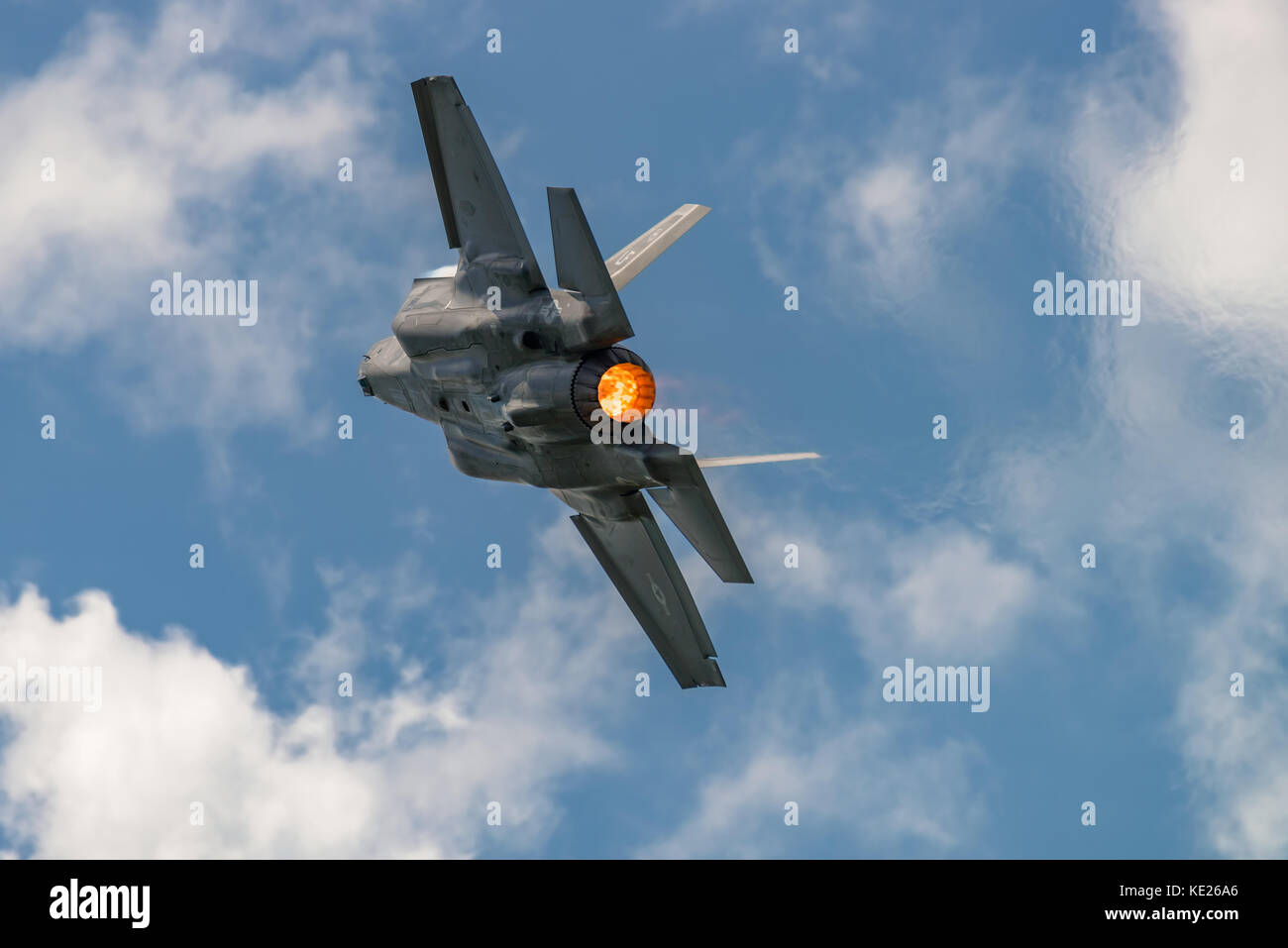 New Windsor, ny - 2 juillet 2017 : le Lockheed Martin F-35 Lightning II à partir de l'aéroport international de stewart pendant le meeting aérien de new york. Banque D'Images