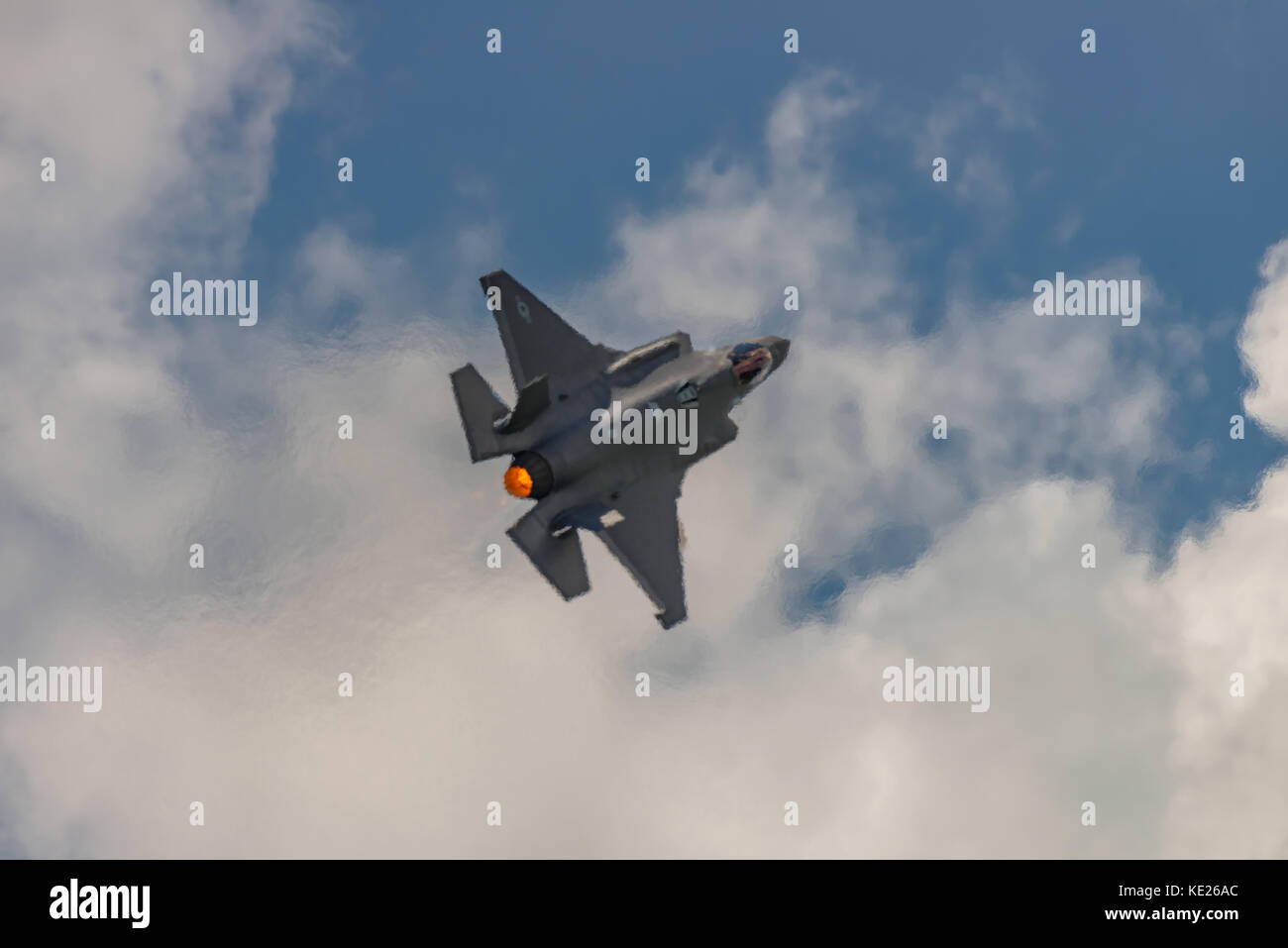 New Windsor, ny - 2 juillet 2017 : le Lockheed Martin F-35 Lightning II à partir de l'aéroport international de stewart pendant le meeting aérien de new york. Banque D'Images
