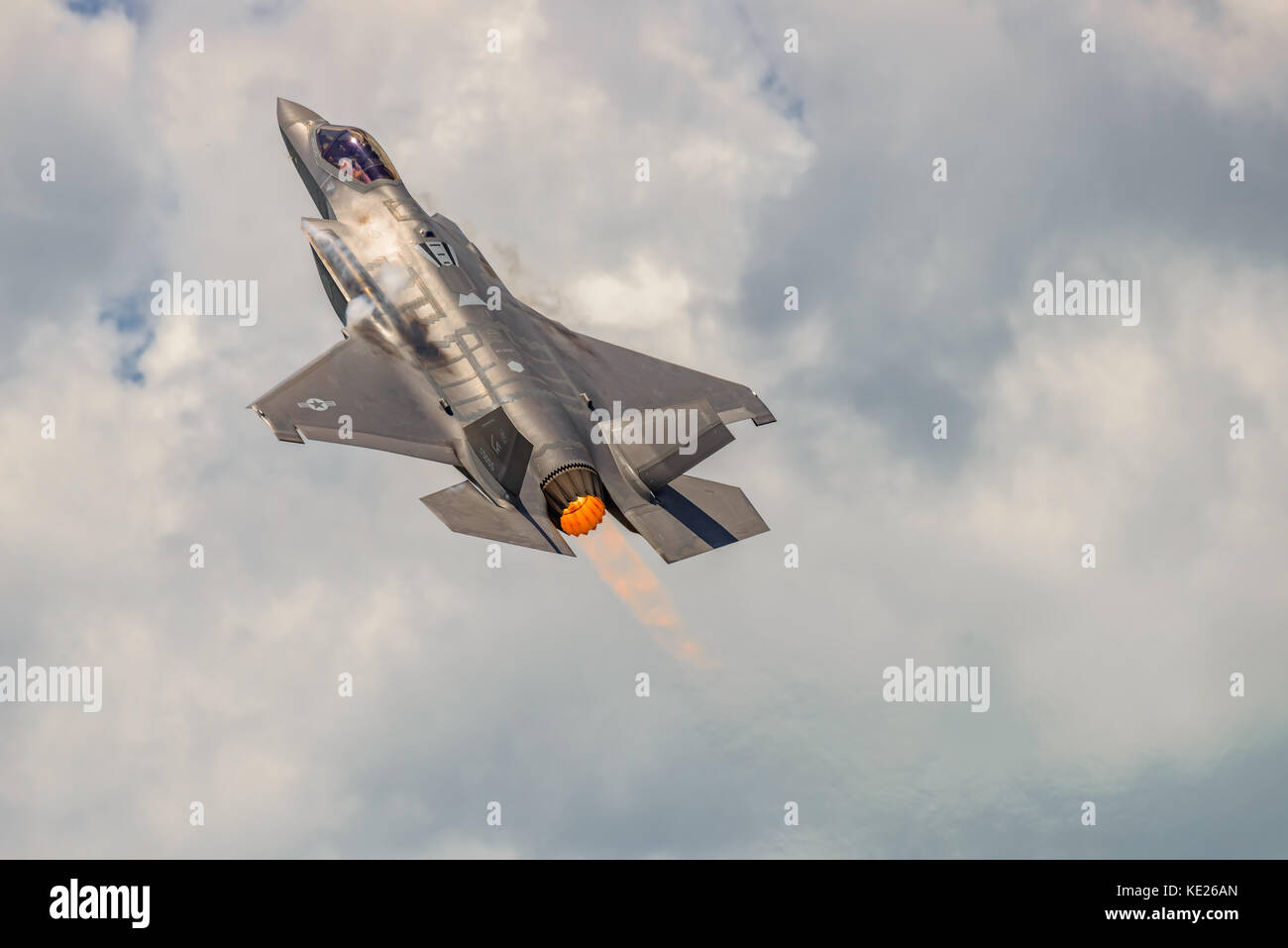 New Windsor, ny - 2 juillet 2017 : le Lockheed Martin F-35 Lightning II à partir de l'aéroport international de stewart pendant le meeting aérien de new york. Banque D'Images