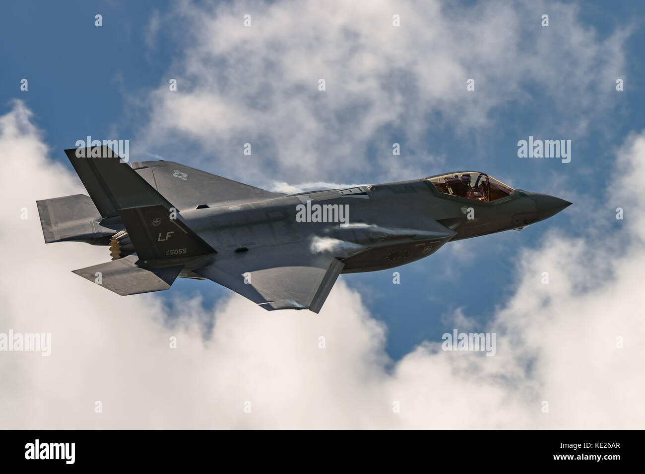 New Windsor, ny - 2 juillet 2017 : le Lockheed Martin F-35 Lightning II à partir de l'aéroport international de stewart pendant le meeting aérien de new york. Banque D'Images