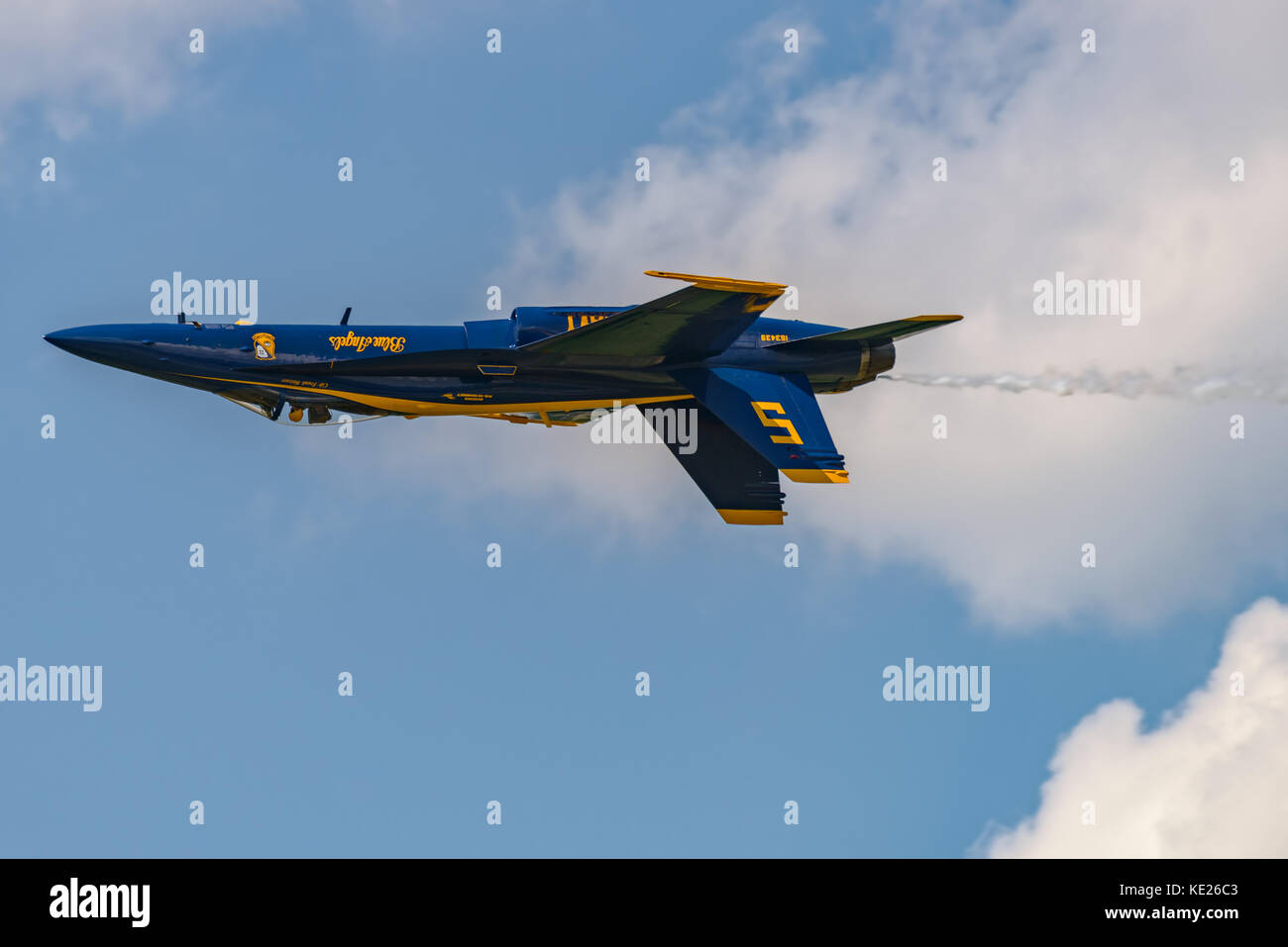 New Windsor, ny - juillet 2, 2017 : US Navy Blue angles effectuer à l'aéroport international de Stewart au cours de la new york airshow. escadron est l'officia Banque D'Images