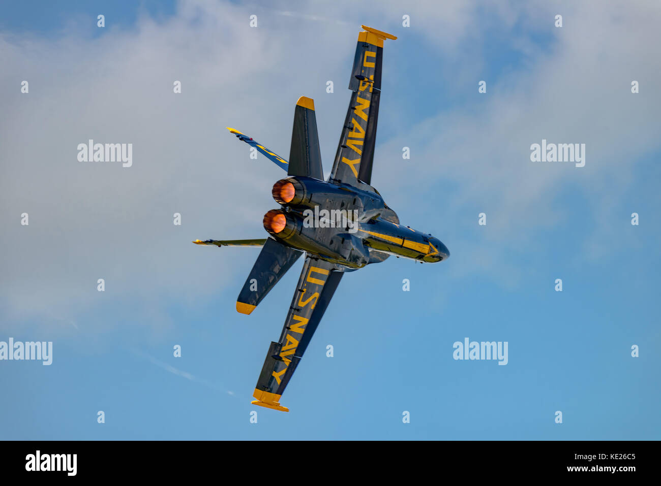 New Windsor, ny - juillet 2, 2017 : US Navy Blue angles effectuer à l'aéroport international de Stewart au cours de la new york airshow. escadron est l'officia Banque D'Images