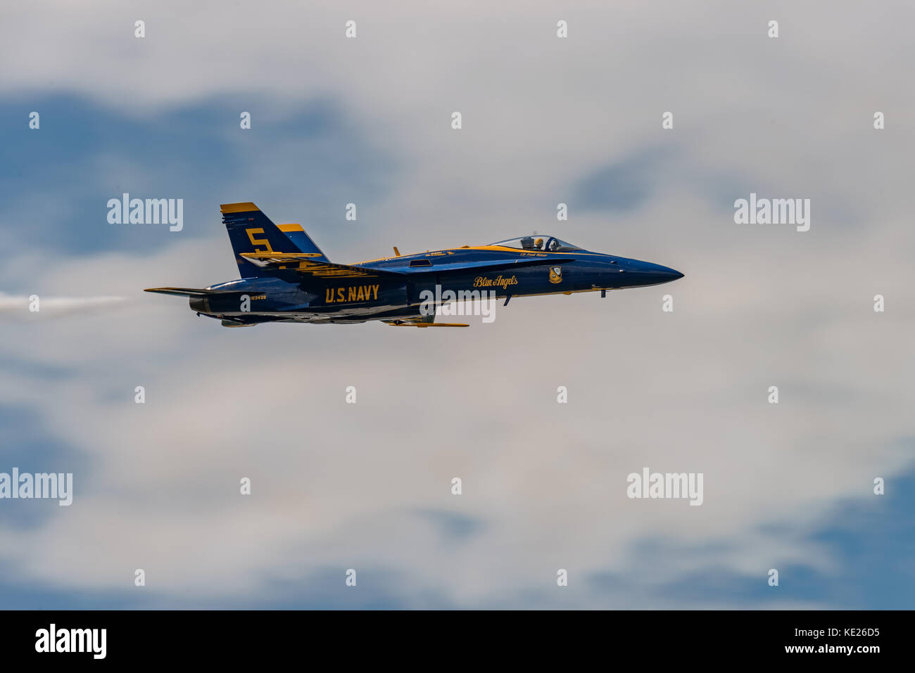 New Windsor, ny - juillet 2, 2017 : US Navy Blue angles effectuer à l'aéroport international de Stewart au cours de la new york airshow. escadron est l'officia Banque D'Images