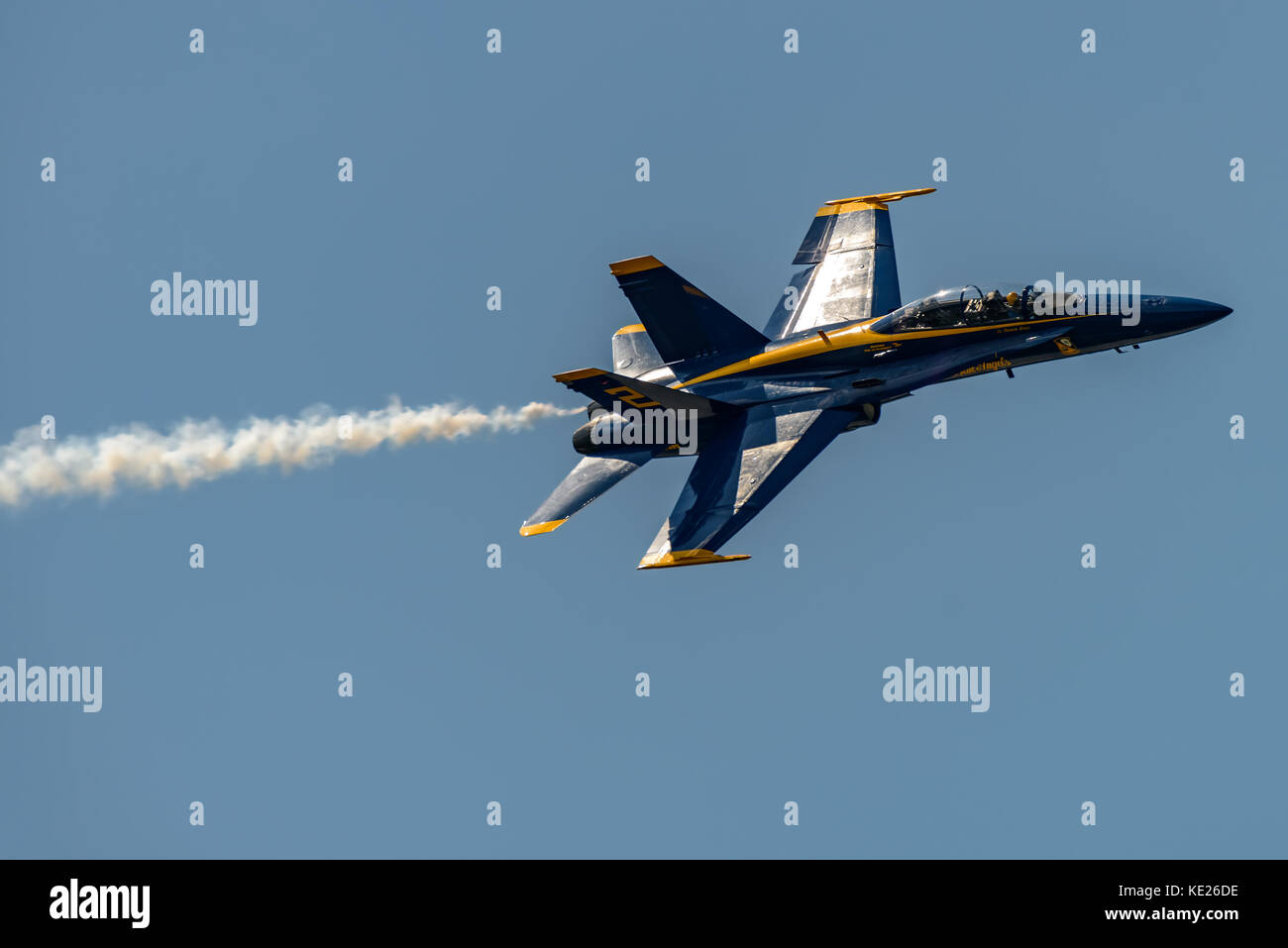 New Windsor, ny - juillet 2, 2017 : US Navy Blue angles effectuer à l'aéroport international de Stewart au cours de la new york airshow. escadron est l'officia Banque D'Images