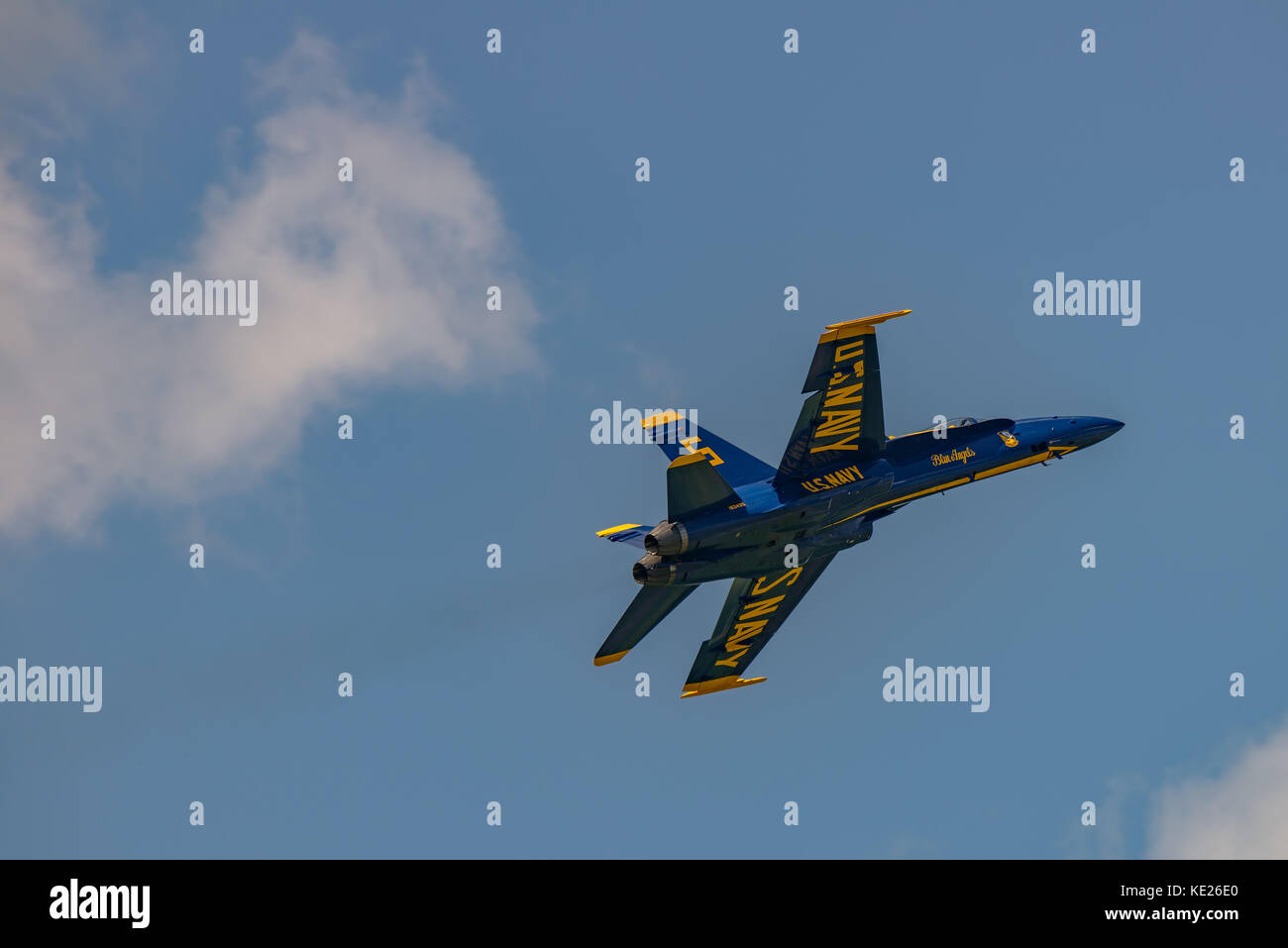 New Windsor, ny - juillet 2, 2017 : US Navy Blue angles effectuer à l'aéroport international de Stewart au cours de la new york airshow. escadron est l'officia Banque D'Images