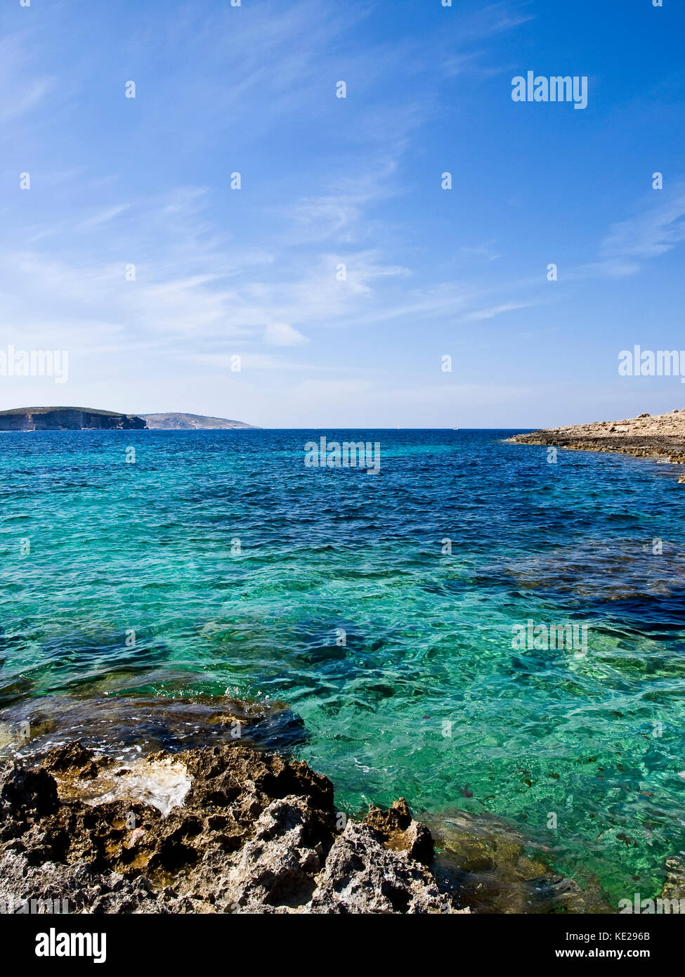 Détail de bord de l'eau, sur une plage tropicale reef Banque D'Images