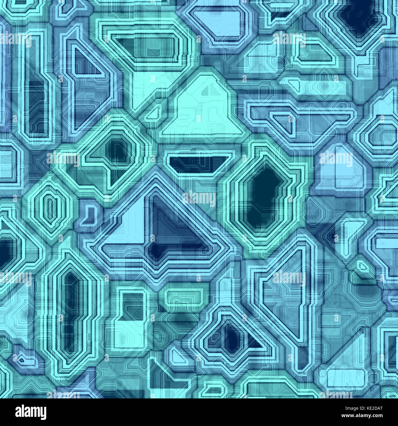 Circuit de couleur bleue pour le fond Banque D'Images