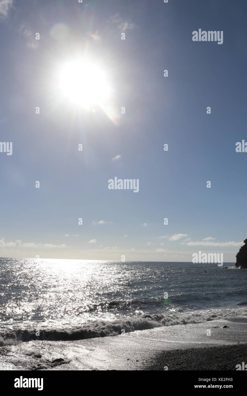 Madère, Portugal, le Littoral Banque D'Images