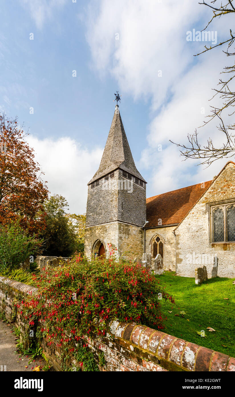 L'Église Saint-boniface, Nursling village 13e siècle parish church, Eglise pays Lane, Nursling & Rownhams, Test Valley, Southampton, Hampshire, Royaume-Uni Banque D'Images