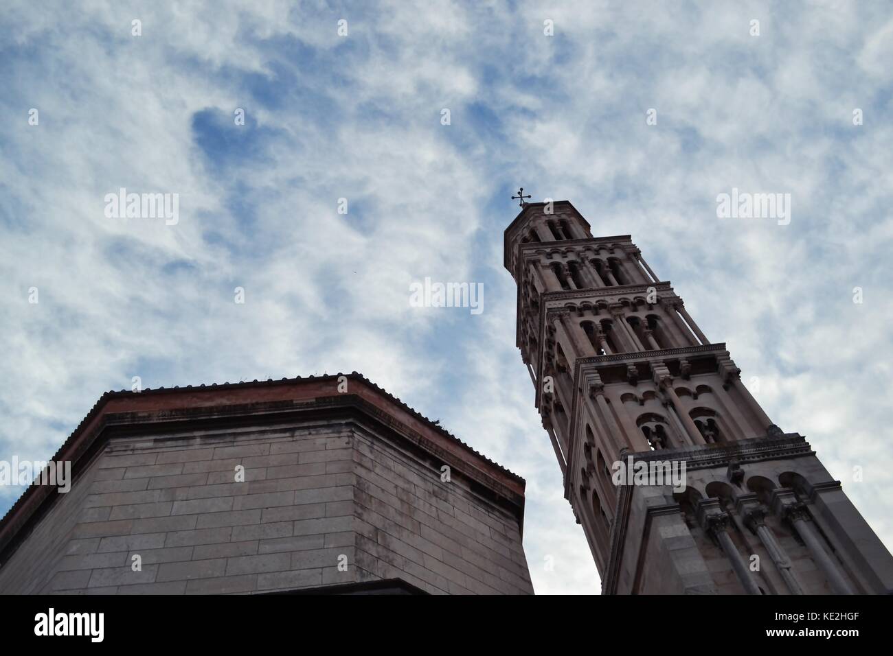 Ancienne cathédrale de saint Pierre du Calvet à Split, Croatie Banque D'Images