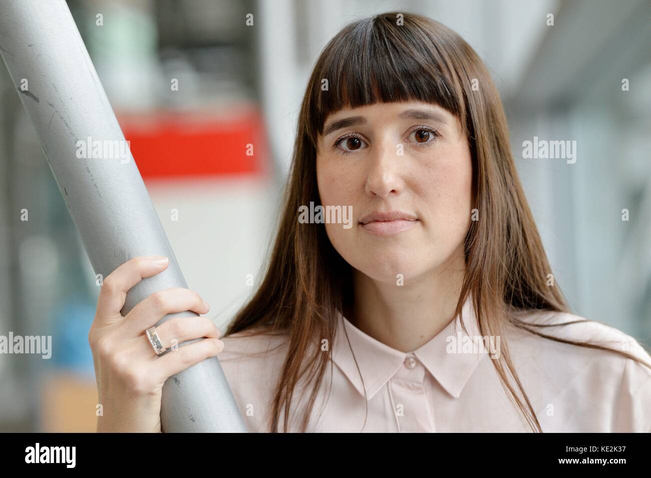 ADA Dorian à la 69e Foire du livre de Francfort à Francfort/main, Allemagne, octobre 2017. | utilisation dans le monde entier Banque D'Images