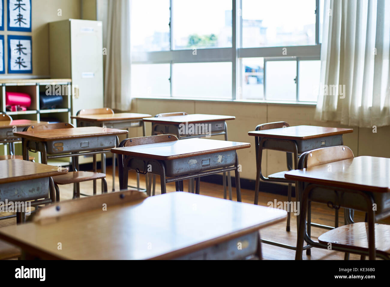 salle de classe vide Banque D'Images