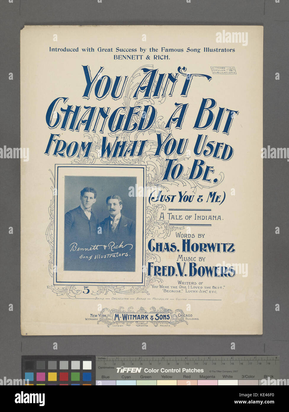 Vous n'avez pas changé un peu de ce que vous avez utilisé pour être (NYPL Hadès 6095021256700) Banque D'Images