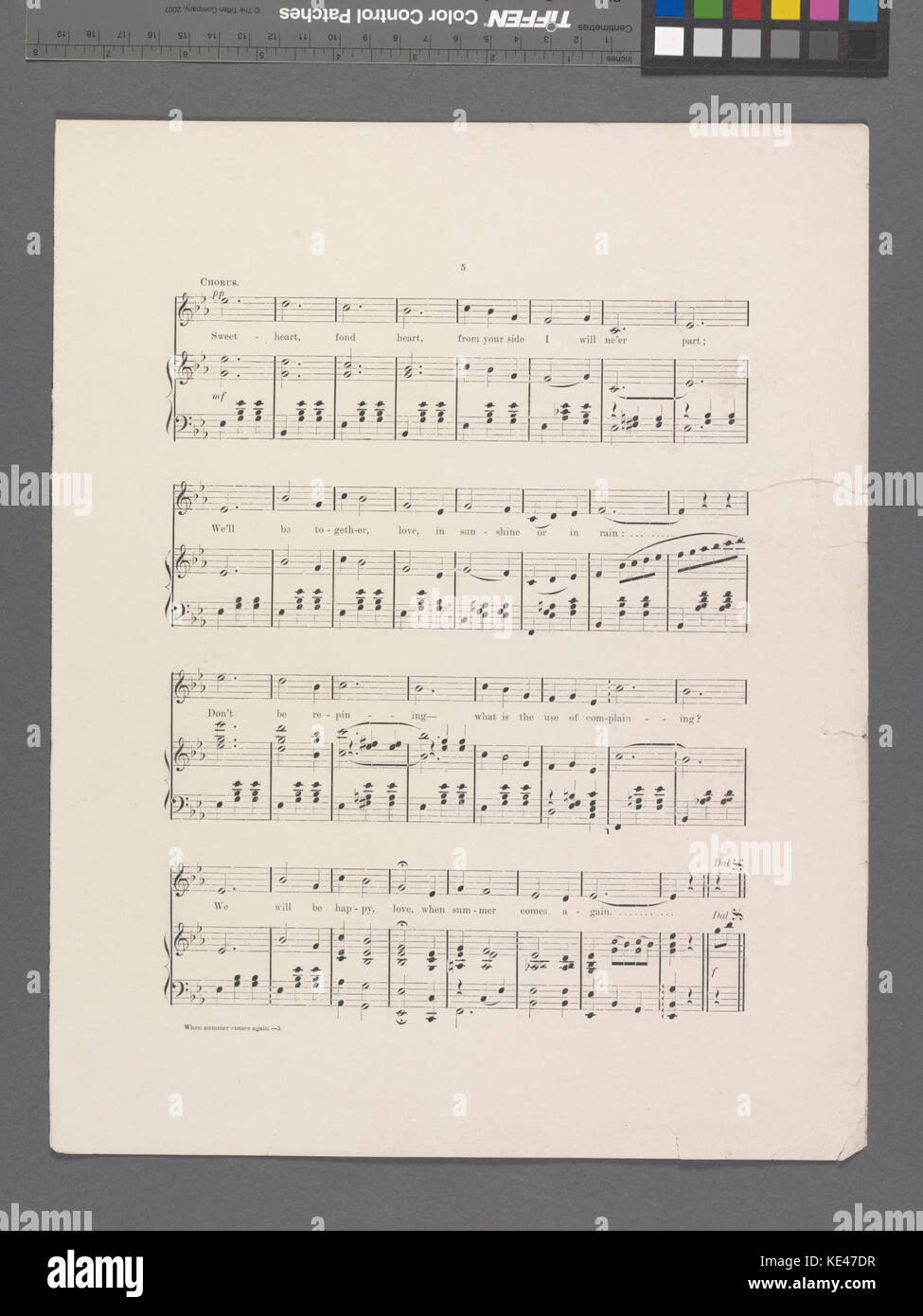 L'été venu à nouveau (NYPL Hadès 4490861693181) Banque D'Images