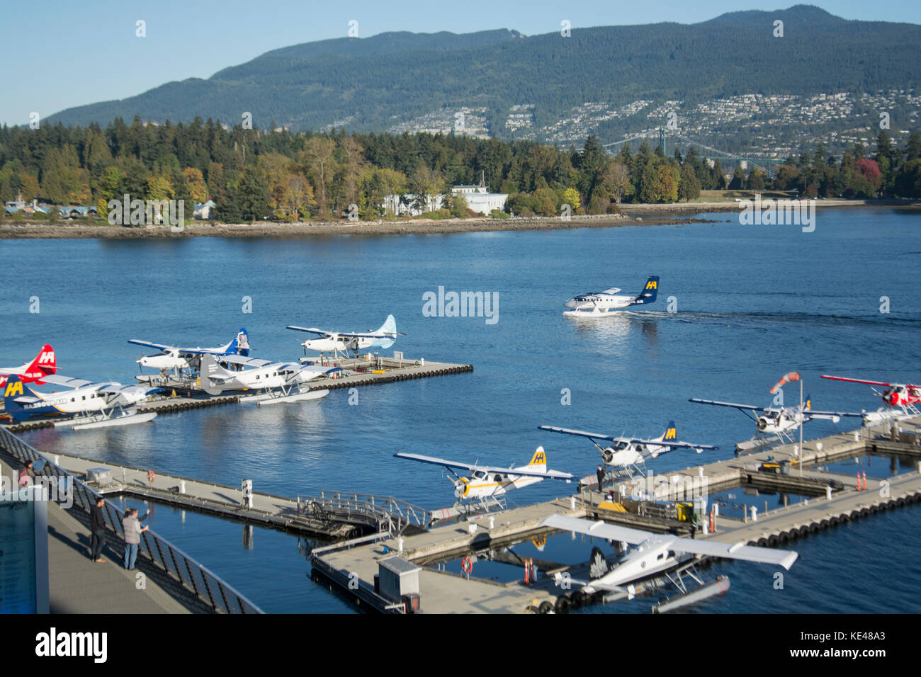 Hydroaérodrome, Vancouver, British Columbia, canada Banque D'Images