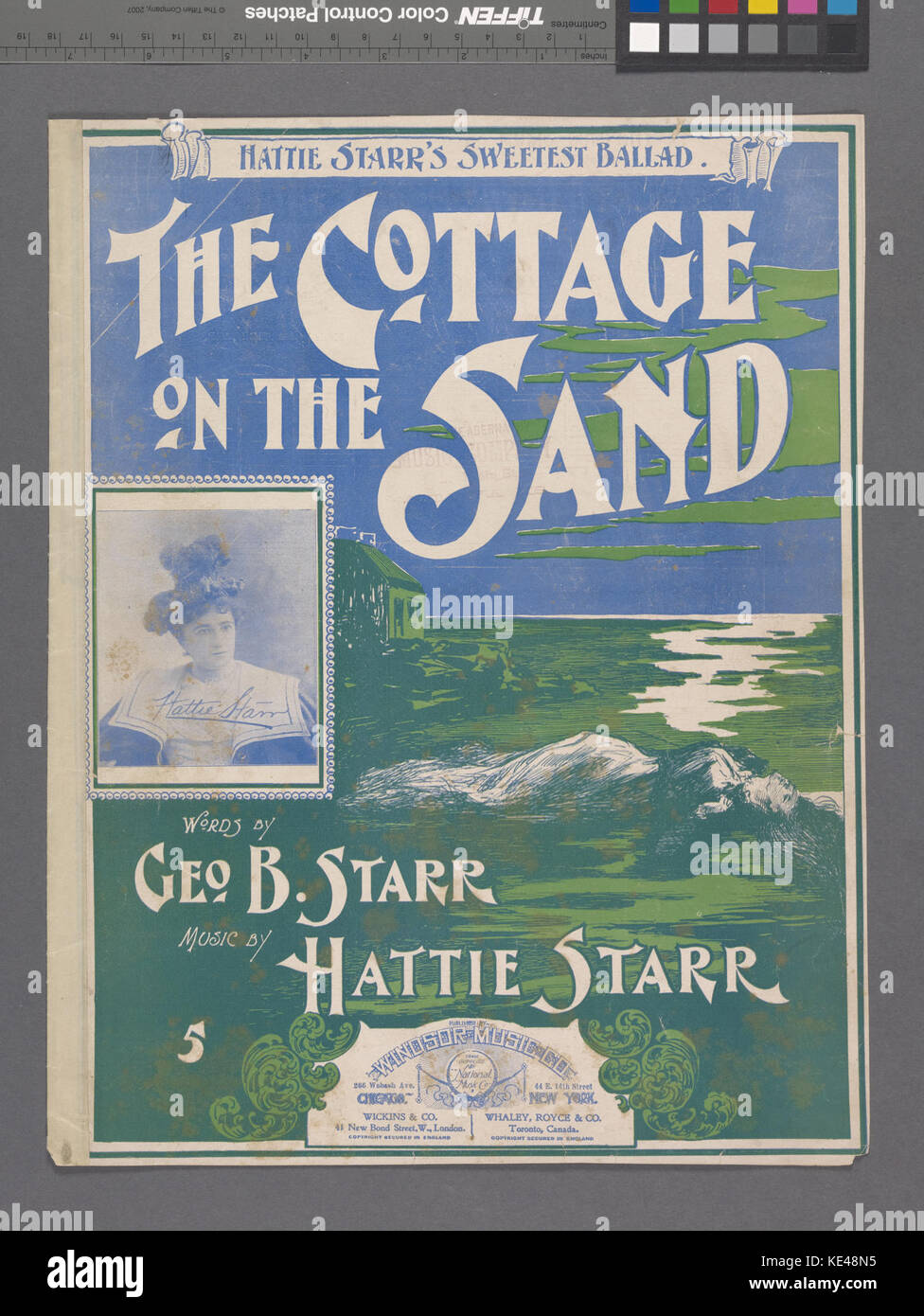 Le chalet sur le sable (NYPL Hadès 6088241256134) Banque D'Images