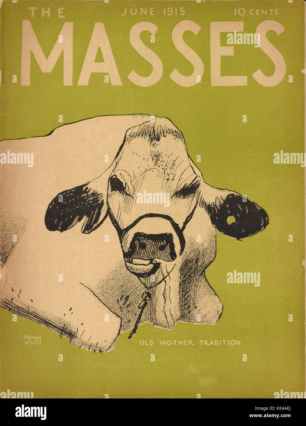 Les masses, juin 1915, par Frank Walts Banque D'Images