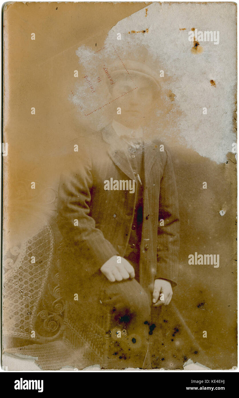 William de carabines, n° 18, le RMS Titanic Banque D'Images