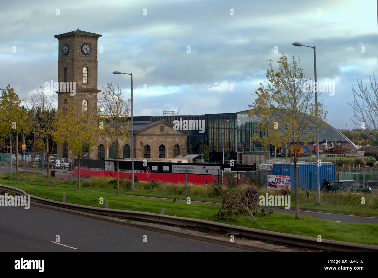 La distillerie de Clydeside à Glasgow, Ecosse Banque D'Images