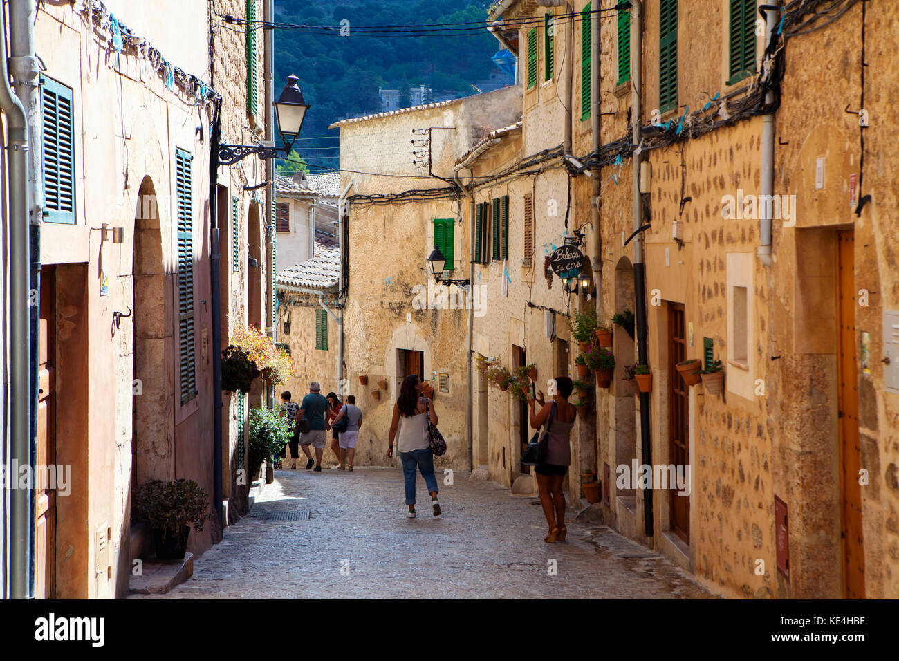 Valldemossa, Majorque, Espagne, le 2017 septembre Banque D'Images