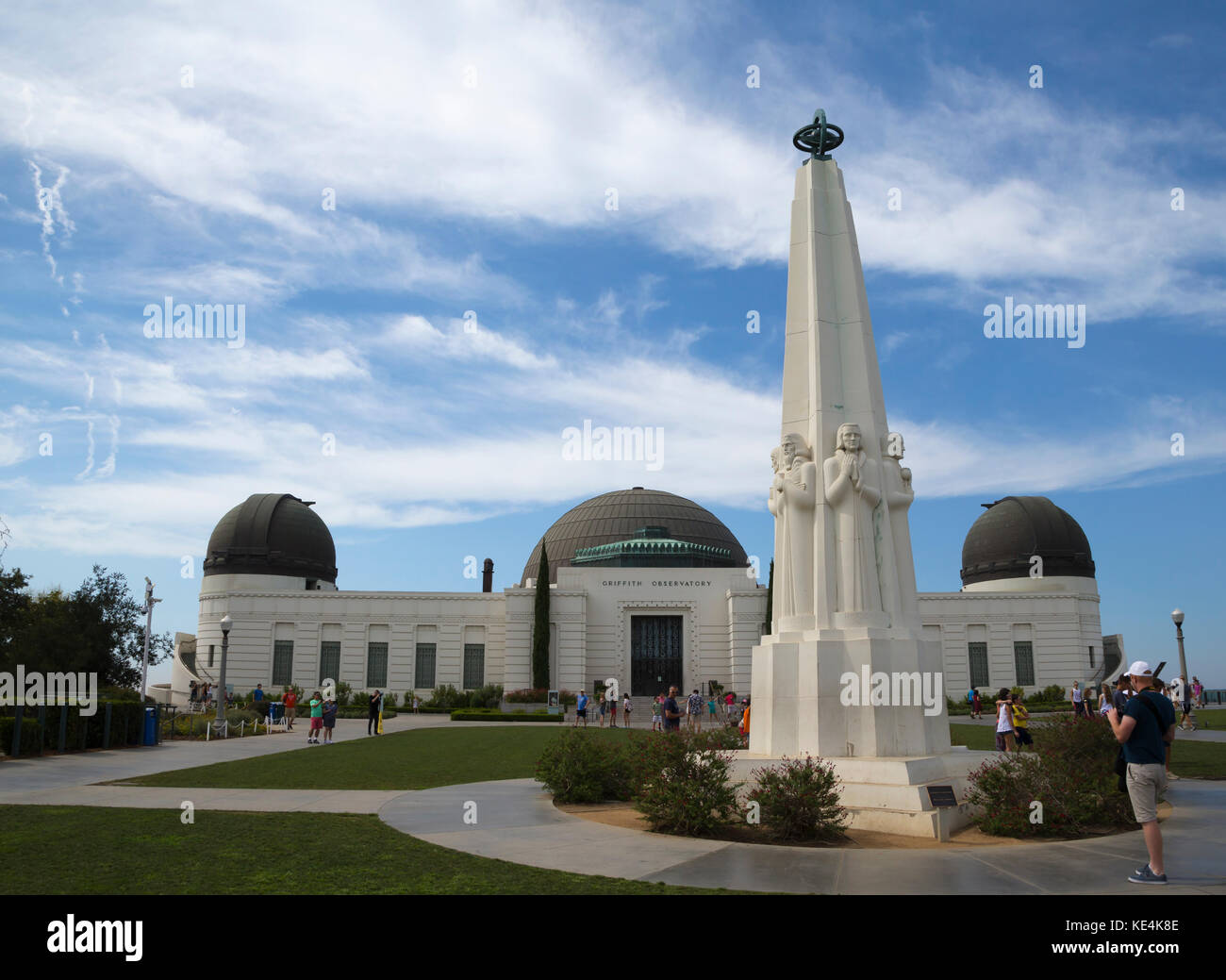 Observatoire Griffith est une installation à Los Angeles, Californie, assis sur le versant sud du mont Hollywood à Los Angeles Banque D'Images