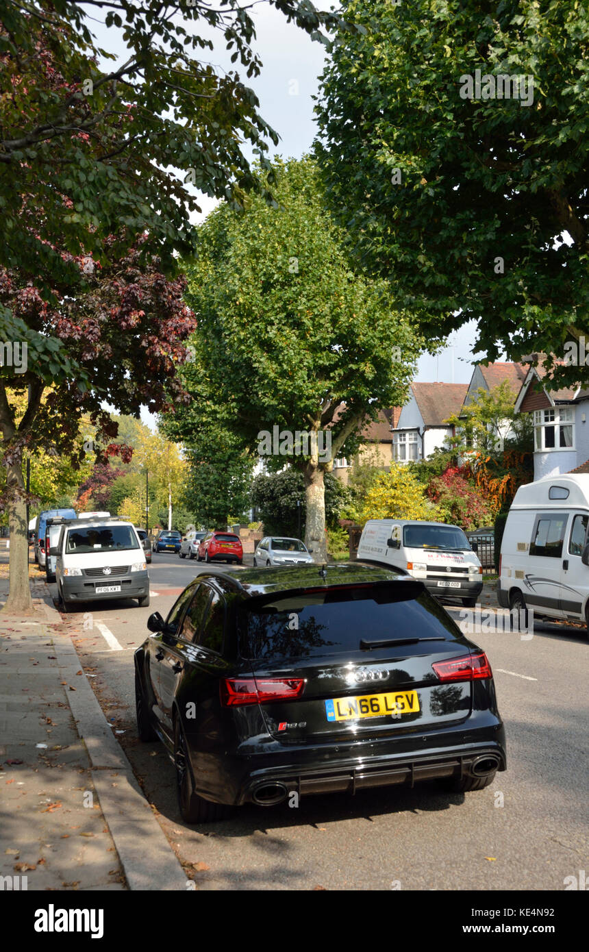 Woodside avenue n6, Londres, Royaume-Uni. Banque D'Images