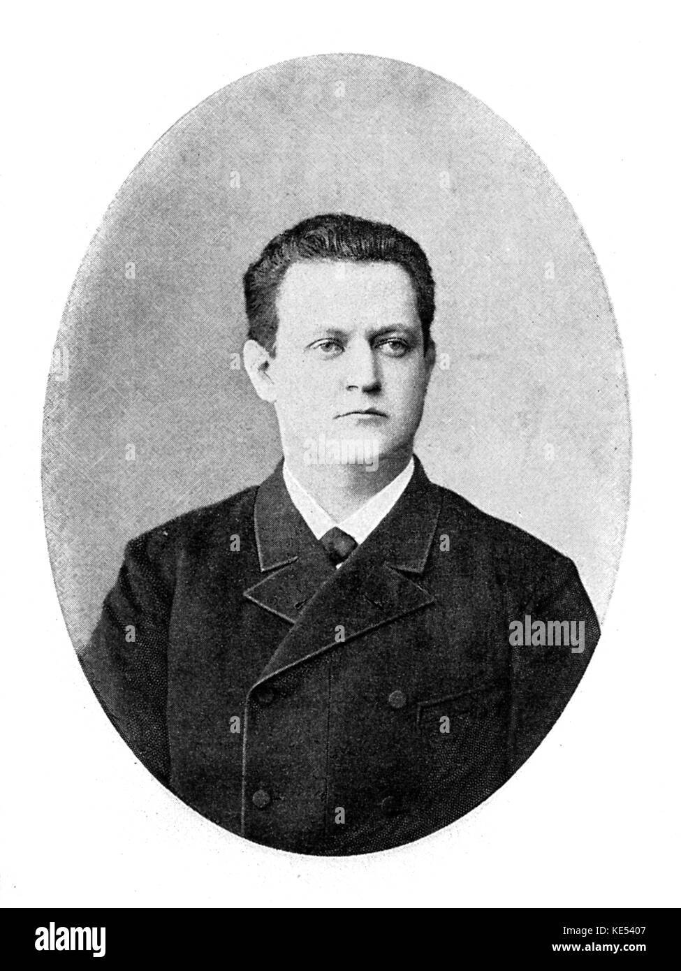 Alexander Kopylov, compositeur et violoniste russe, 14 juillet 1854 - 20 Février 1911 Banque D'Images