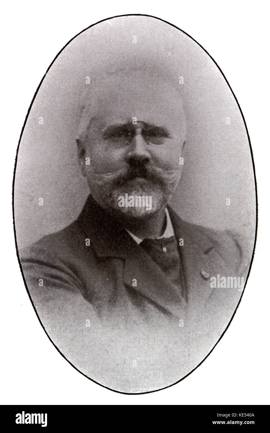 Alexander Taneyev, compositeur russe, le 17 janvier 1850 - 7 février 1918 Banque D'Images