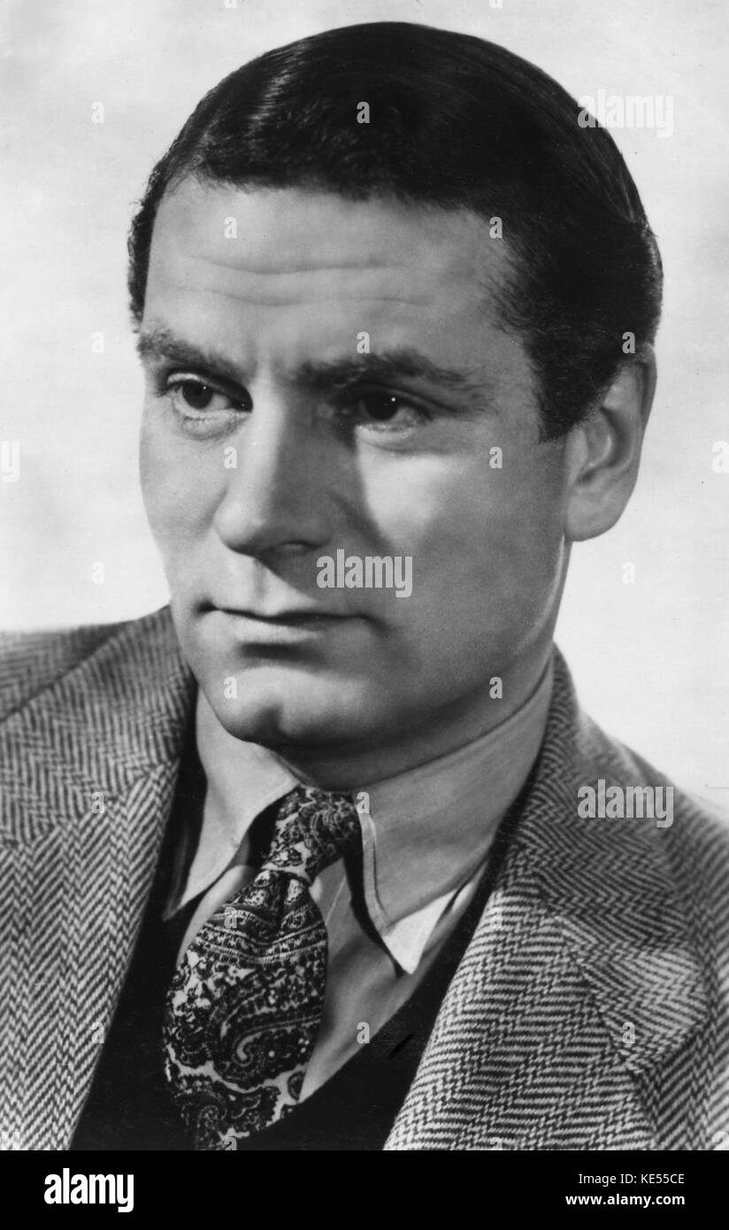 Laurence Olivier, photo publicité Picturegoer série. Noir et blanc. L'acteur anglais 22 mai 1907 - 11 juillet 1989. Banque D'Images