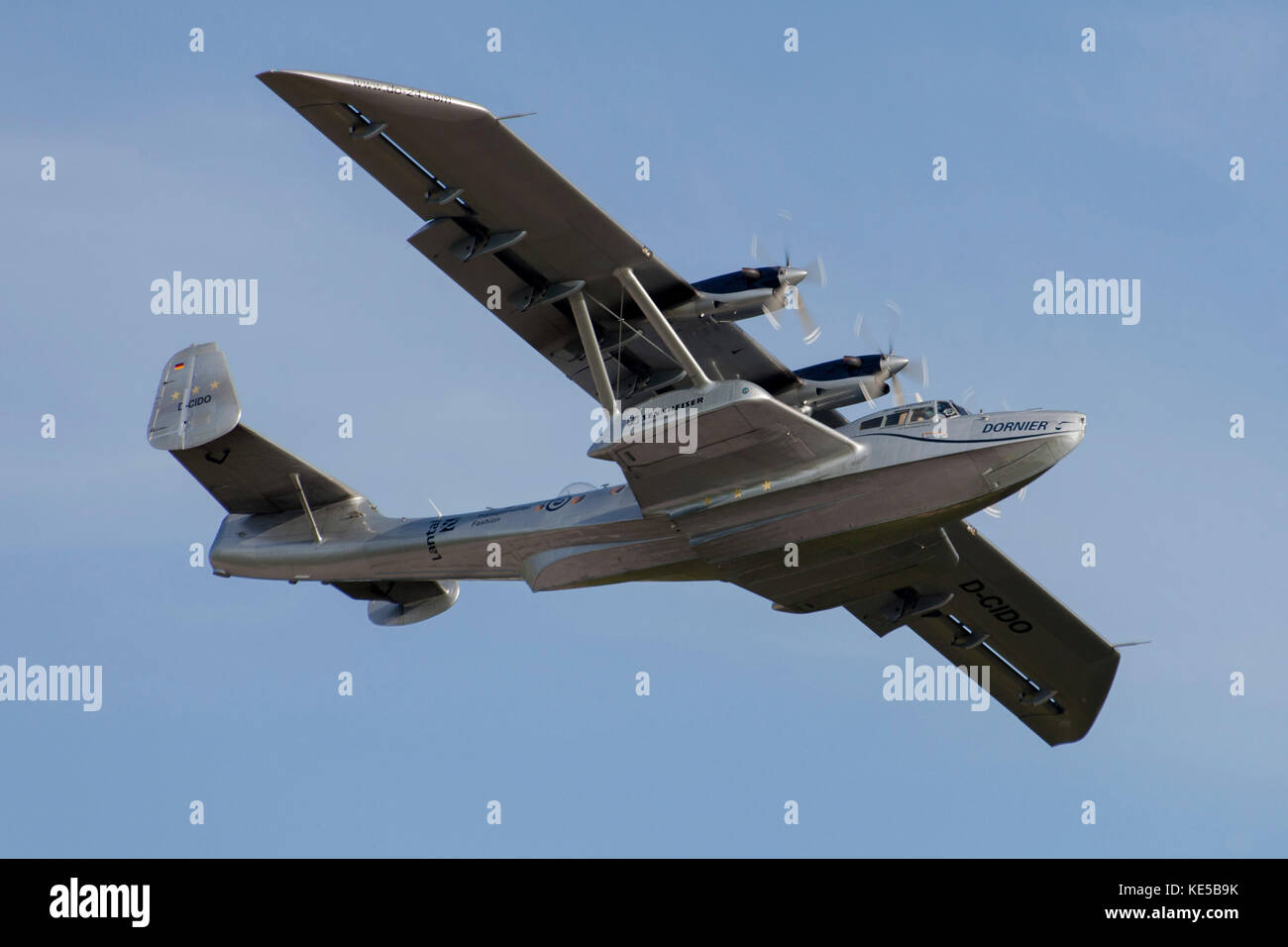 Prototype d'hydravion Dornier DO-24 utilisé par l'armée de l'air allemande. Banque D'Images