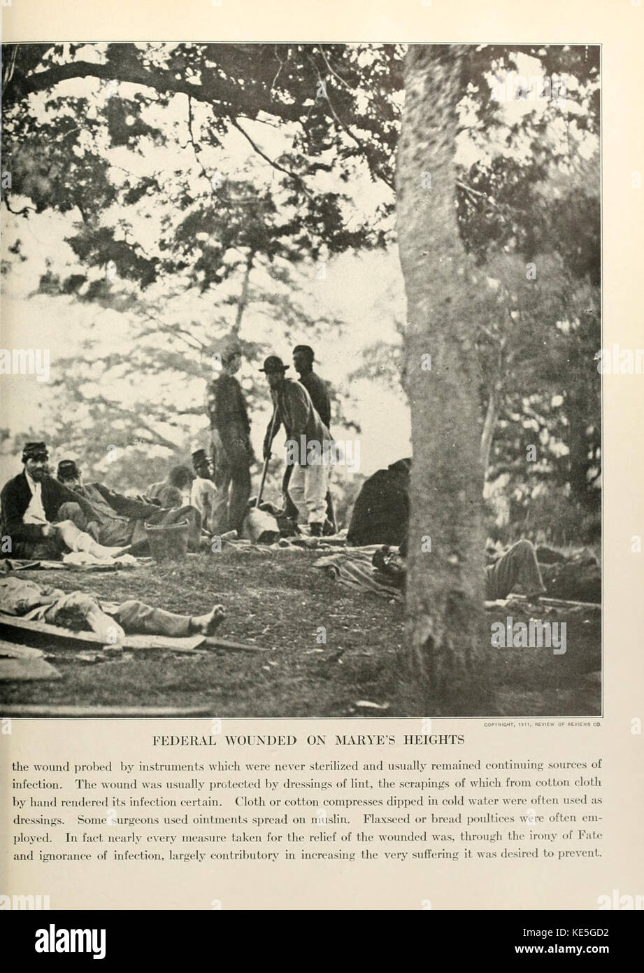 L'histoire photographique de la guerre civile, Volume 07 Page 259 Banque D'Images