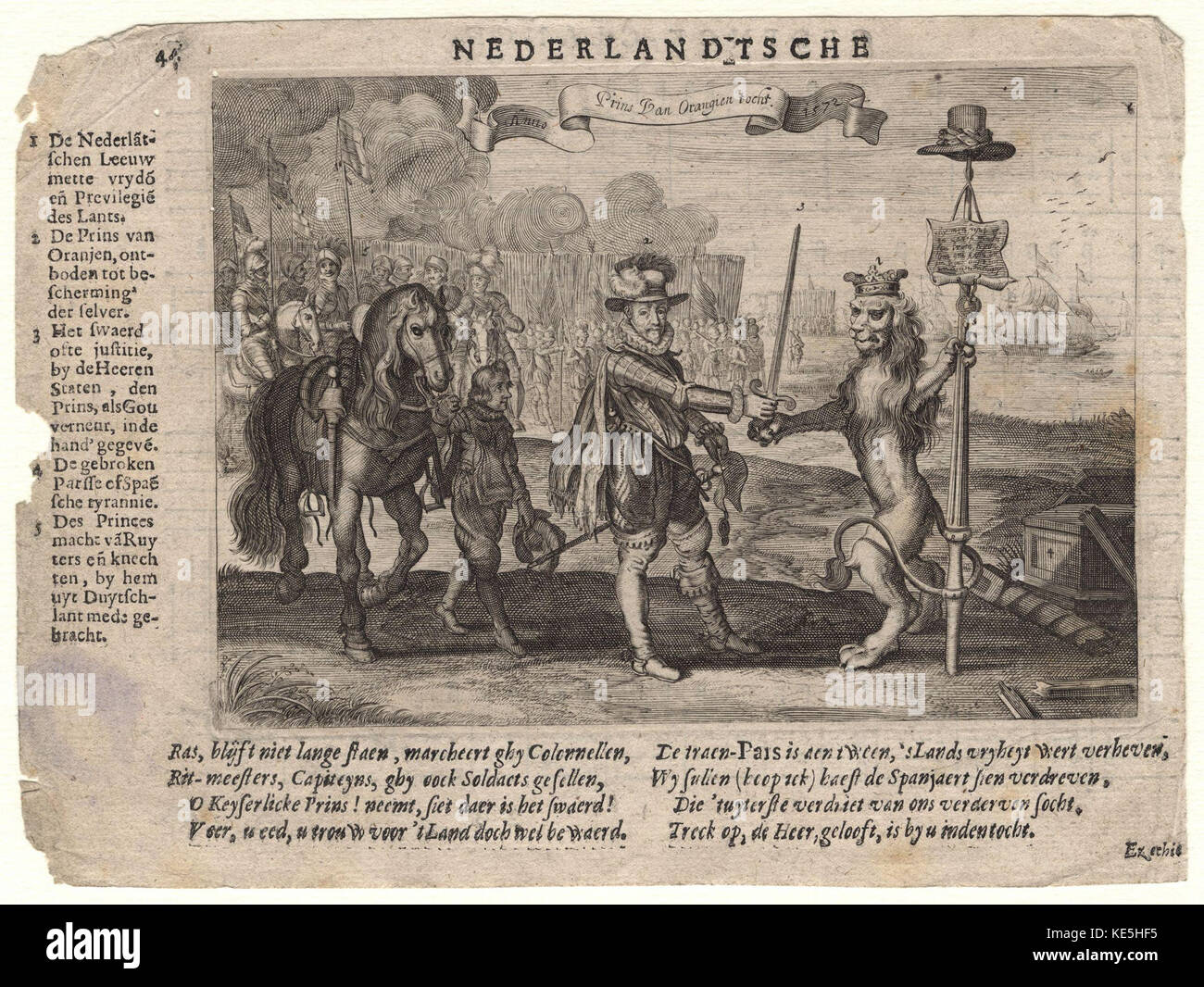 William I, Prince d'Orange de NPG Banque D'Images