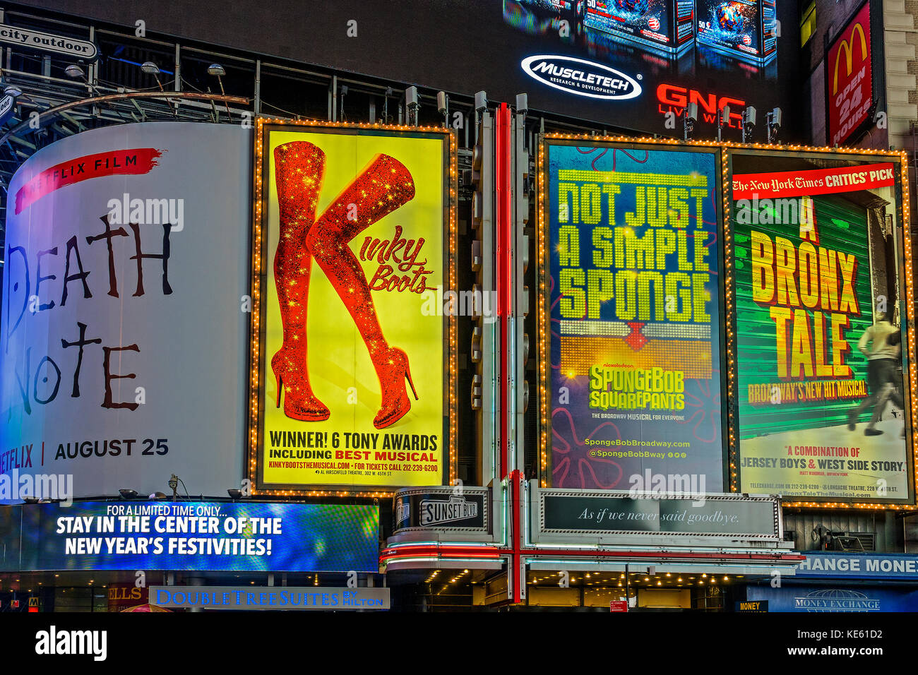 Time Square, Manhattan, New York, USA Banque D'Images