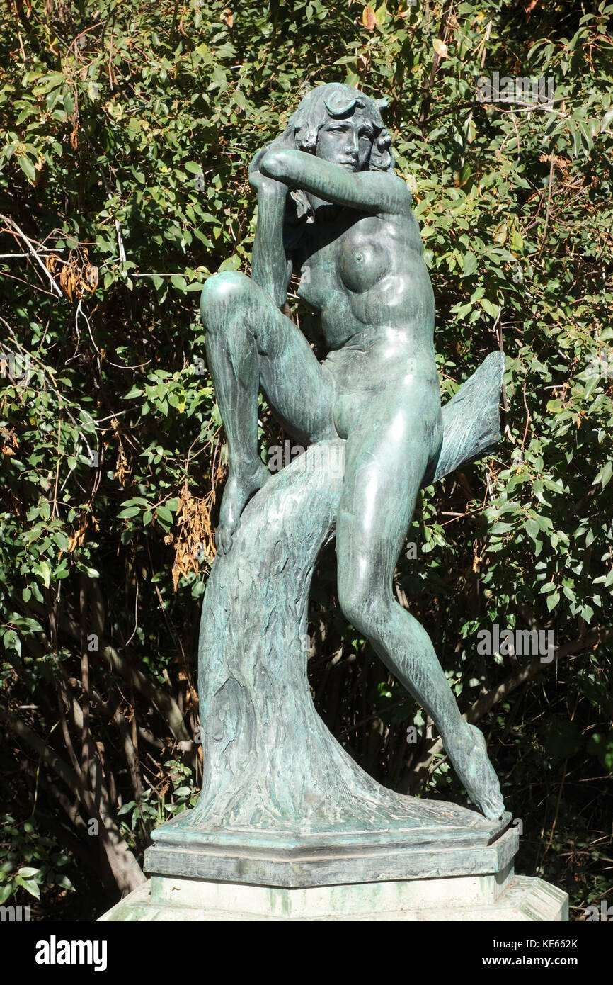 La dernière dryade et par Alexander Stirling Calder Université de Californie, Berkeley DSC04911 Banque D'Images