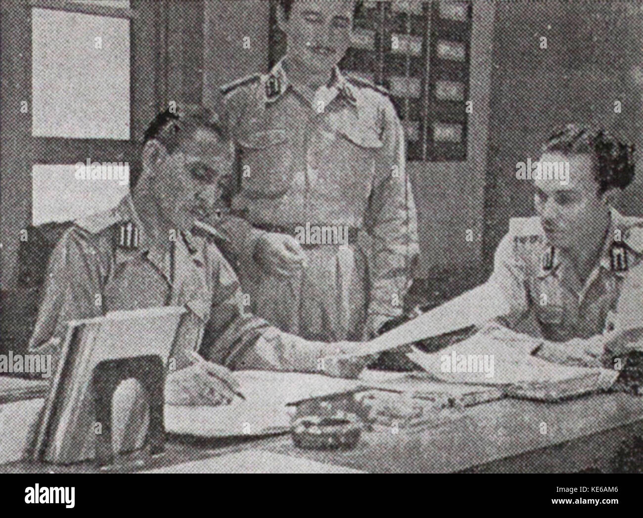 Inspecteur Rachman P&K Apr 1953 p37 3 Banque D'Images