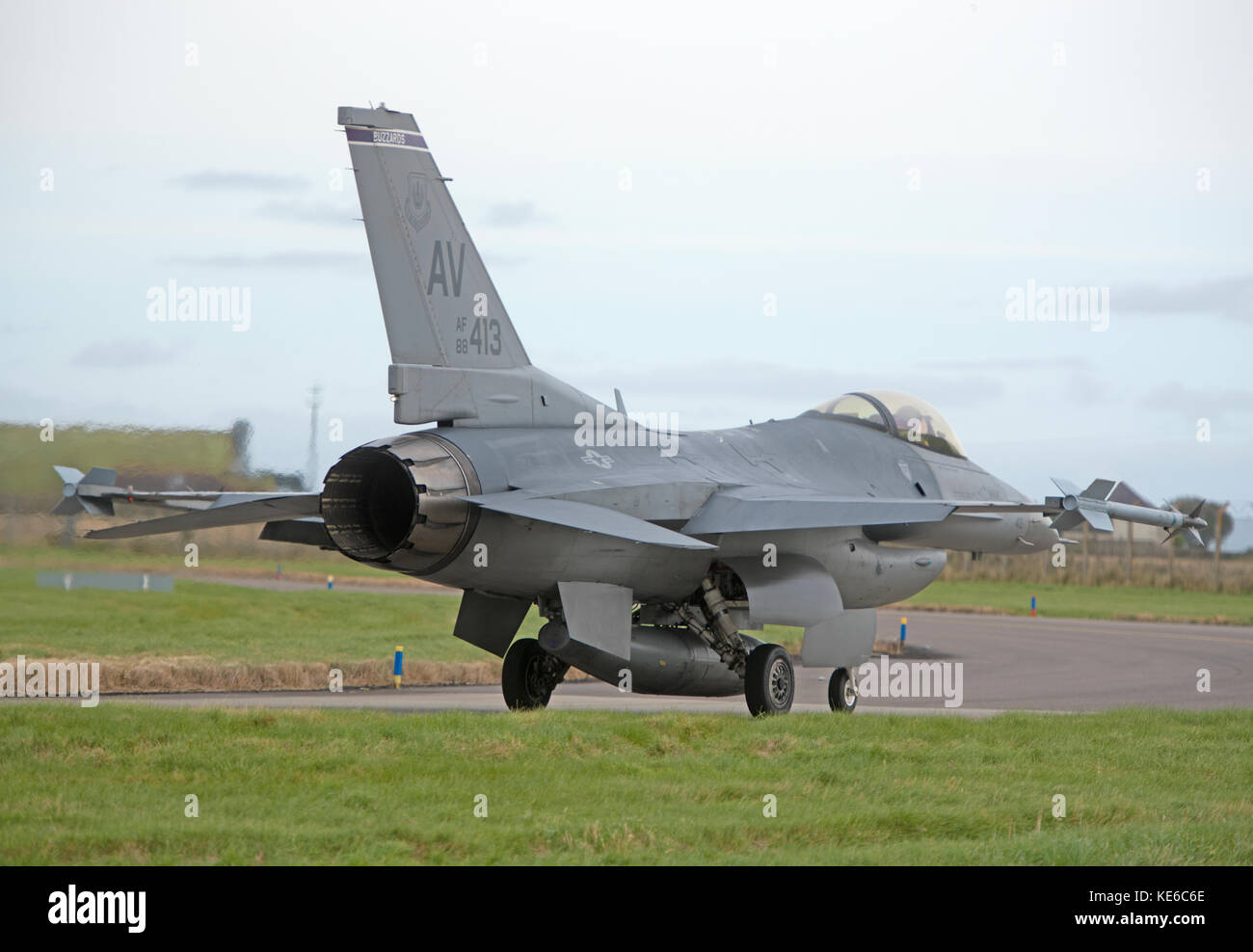 Avion participant à l'accise OTAN du guerrier interarmées de 2017 en Écosse. Banque D'Images