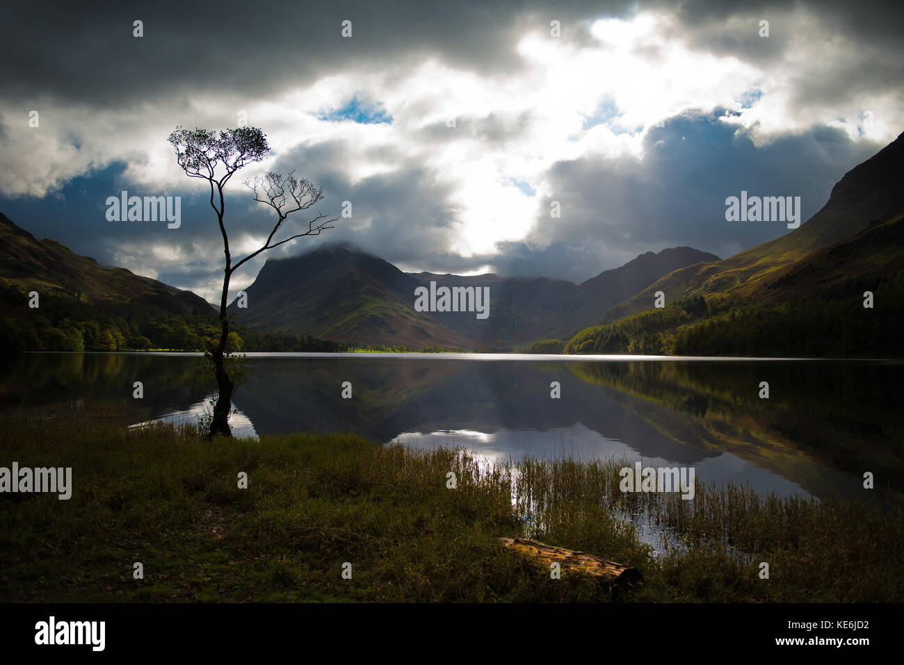 Buttermere lake, Lake District, Cumbria. L'Angleterre. Banque D'Images