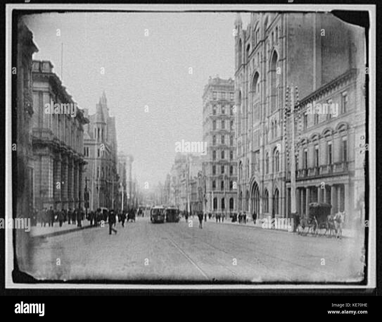 Victoria Collins Street, Melbourne RCAC2004707411 Banque D'Images