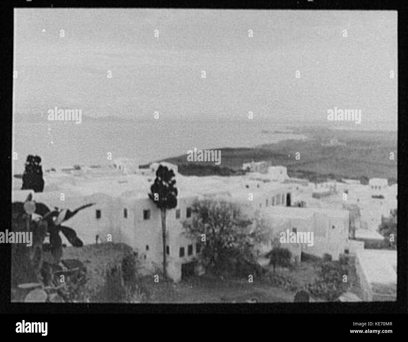 Vue de Tunis de Golita et baie de Tunis RCAC2004707555 Banque D'Images