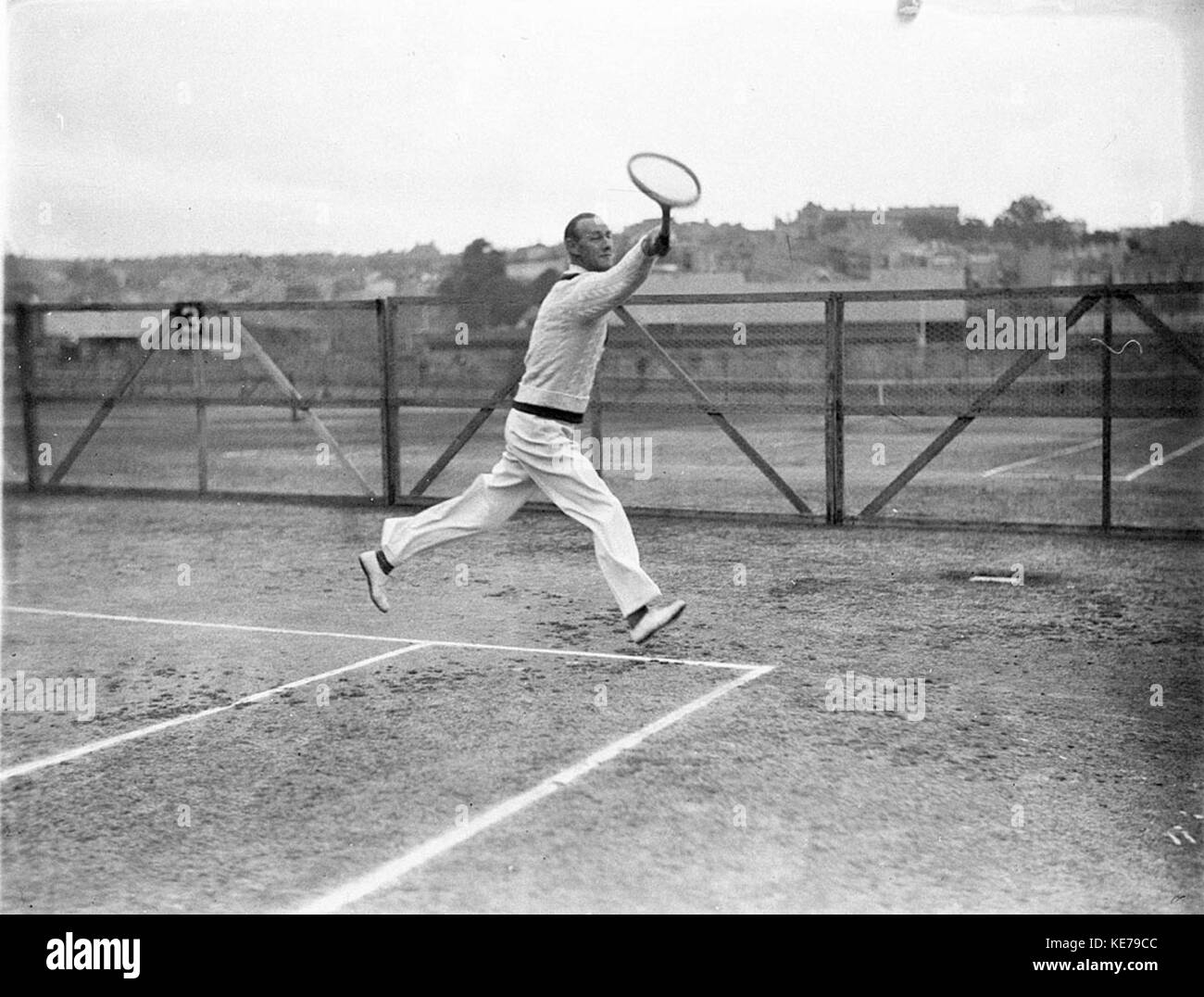 7015 Ancien champion de tennis JO Anderson Banque D'Images