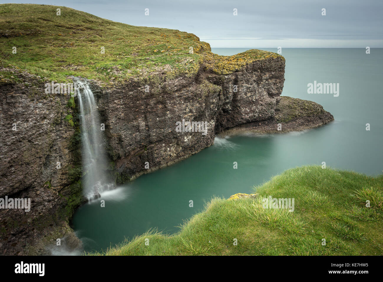 Dunnottar Castle, Stonehaven, en Écosse. Banque D'Images