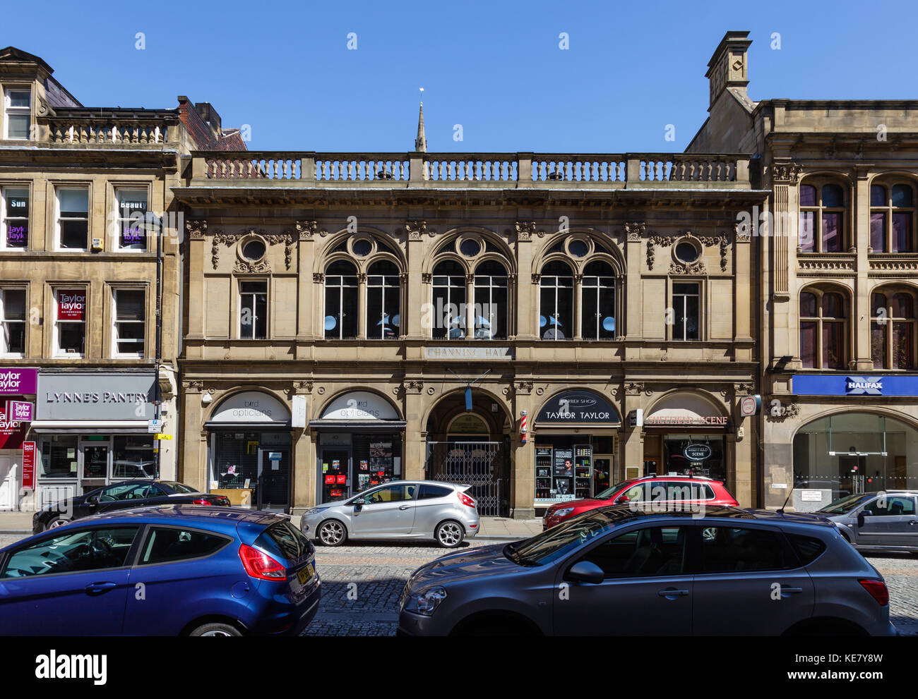 Channing hall, Surrey Street, Sheffield, Royaume-Uni Banque D'Images