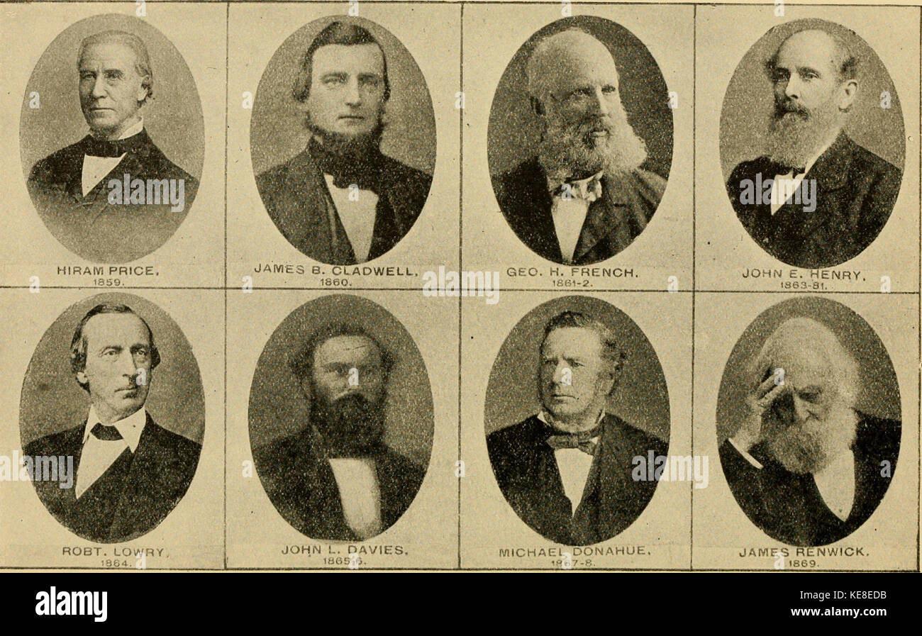 Entre eux était le bon vieux temps, à Davenport, Iowa Comté de Scott (1922) (14592672950) Banque D'Images