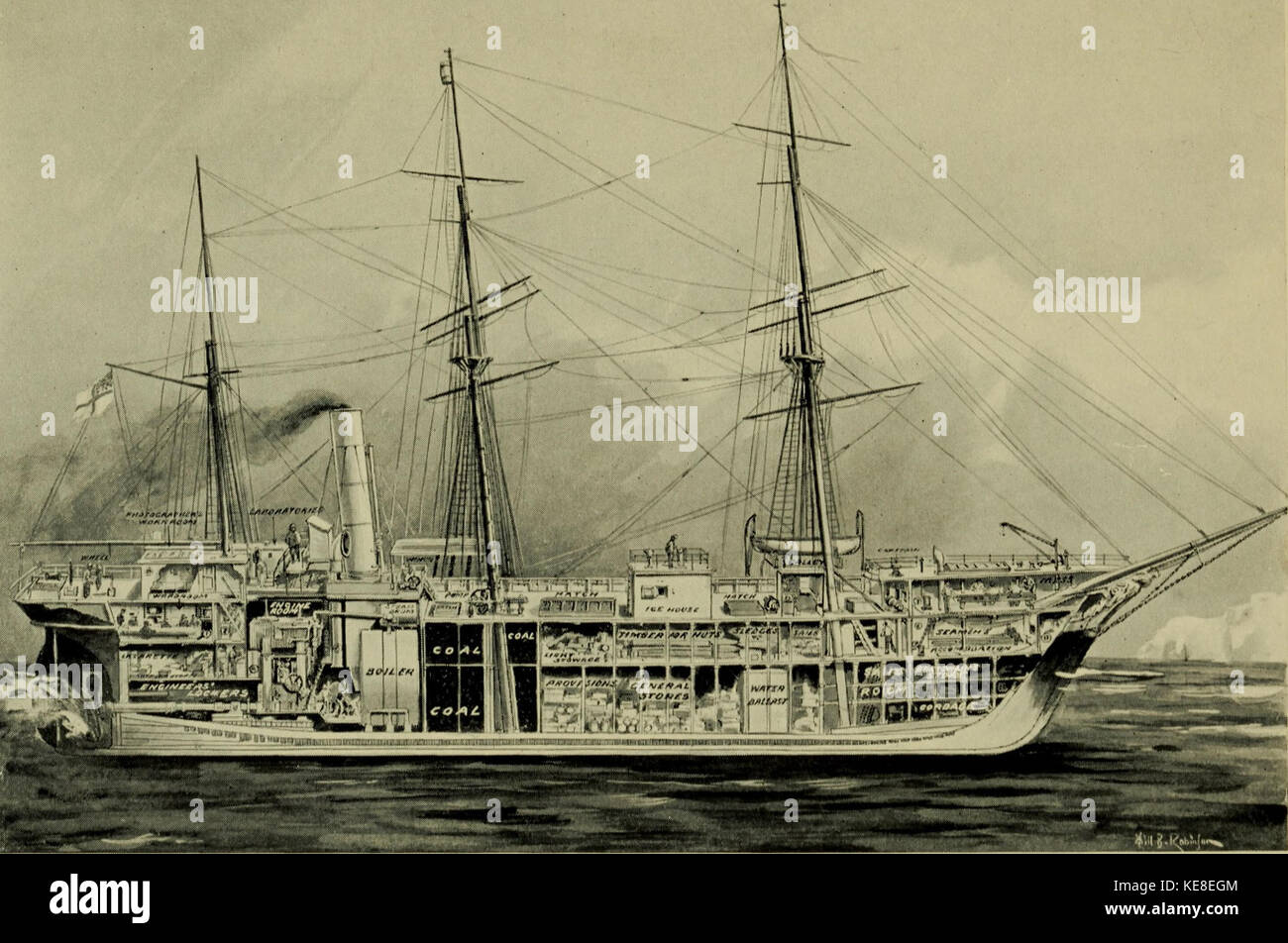 Ce livre, publié en 1911, explore le développement des navires, leur origine et leur évolution dans l’histoire maritime. Il couvre probablement les progrès dans la conception, la construction et l'histoire navale des navires. Banque D'Images