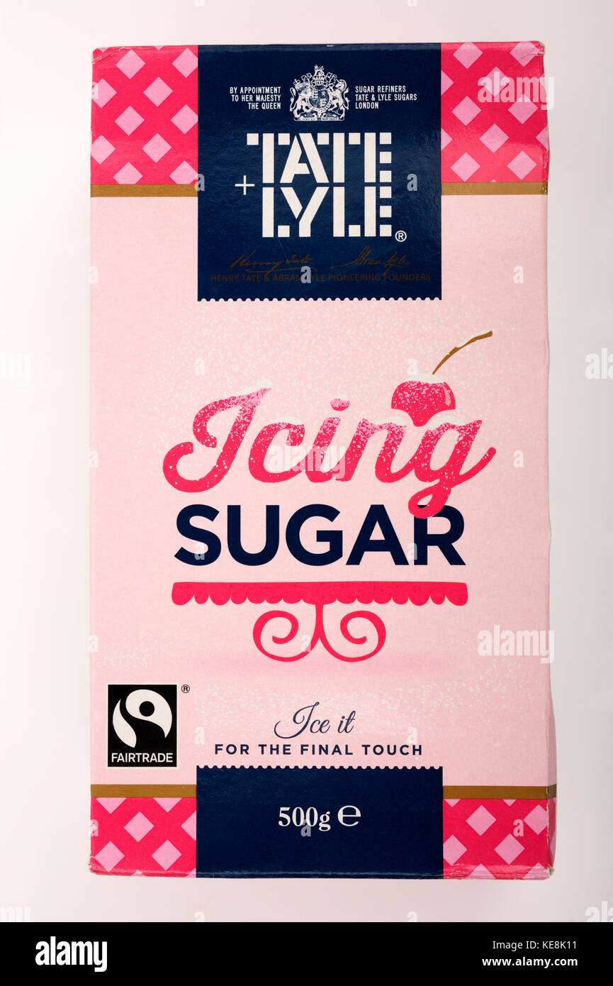 Tate and Lyle sucre glace Banque D'Images